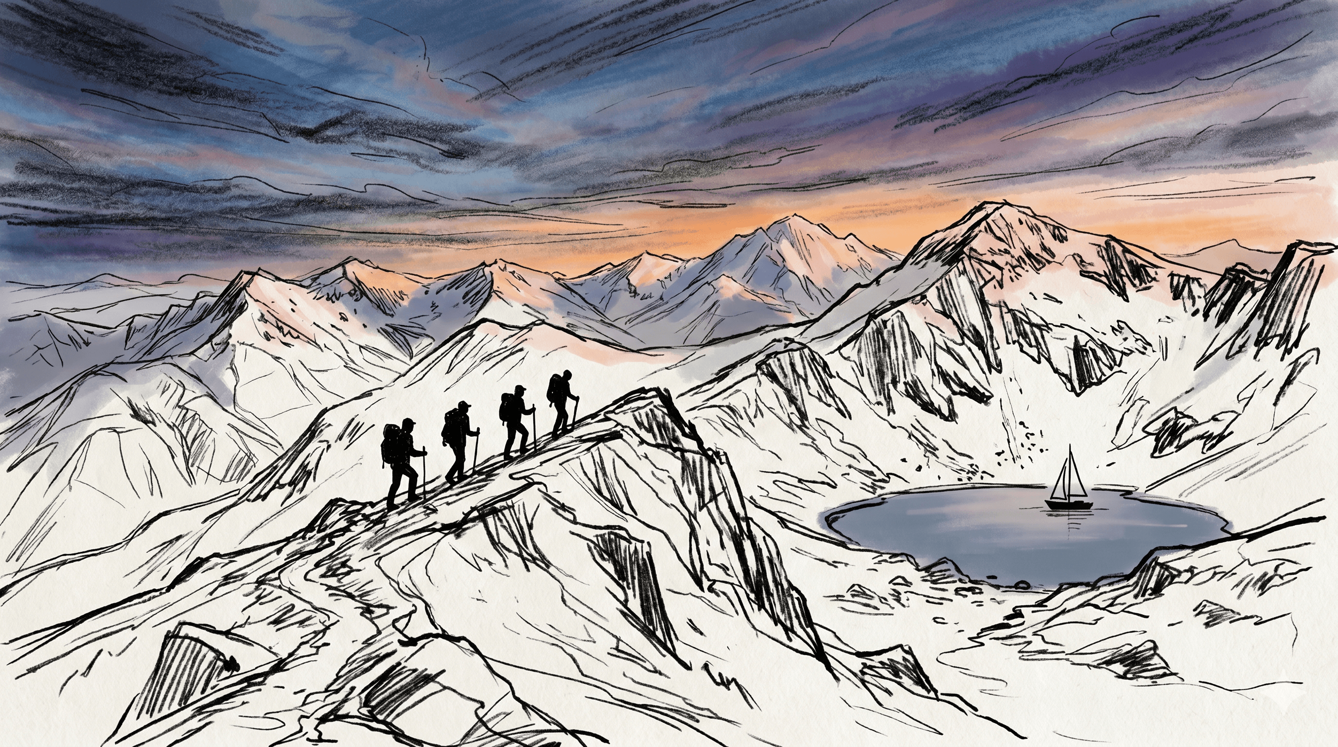 Trekkers illustration